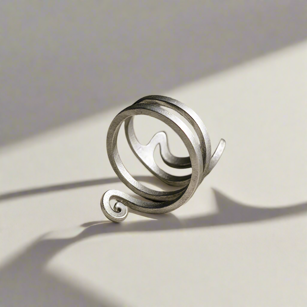 Silberne Katzenring | Stilvolle und bezaubernde Ring