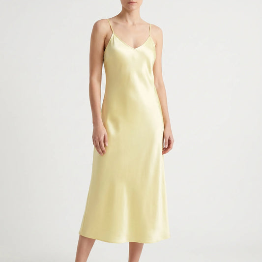 Slipkleid Mit Schimmernder Struktur - Lois
