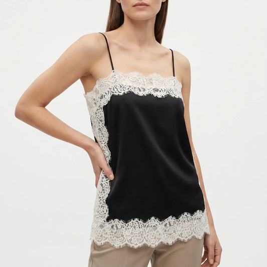 Spaghetti Top Mit Spitze - Lois