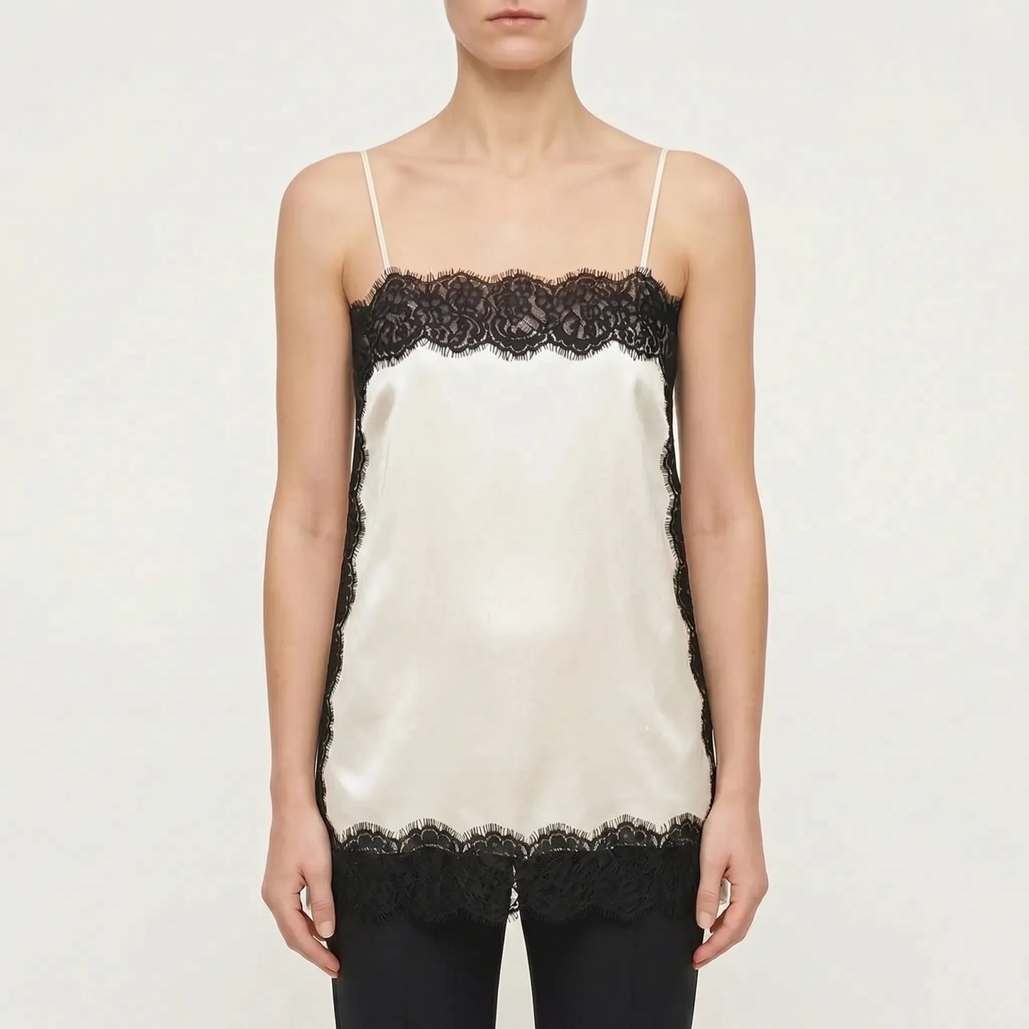 Spaghetti Top Mit Spitze - Lois