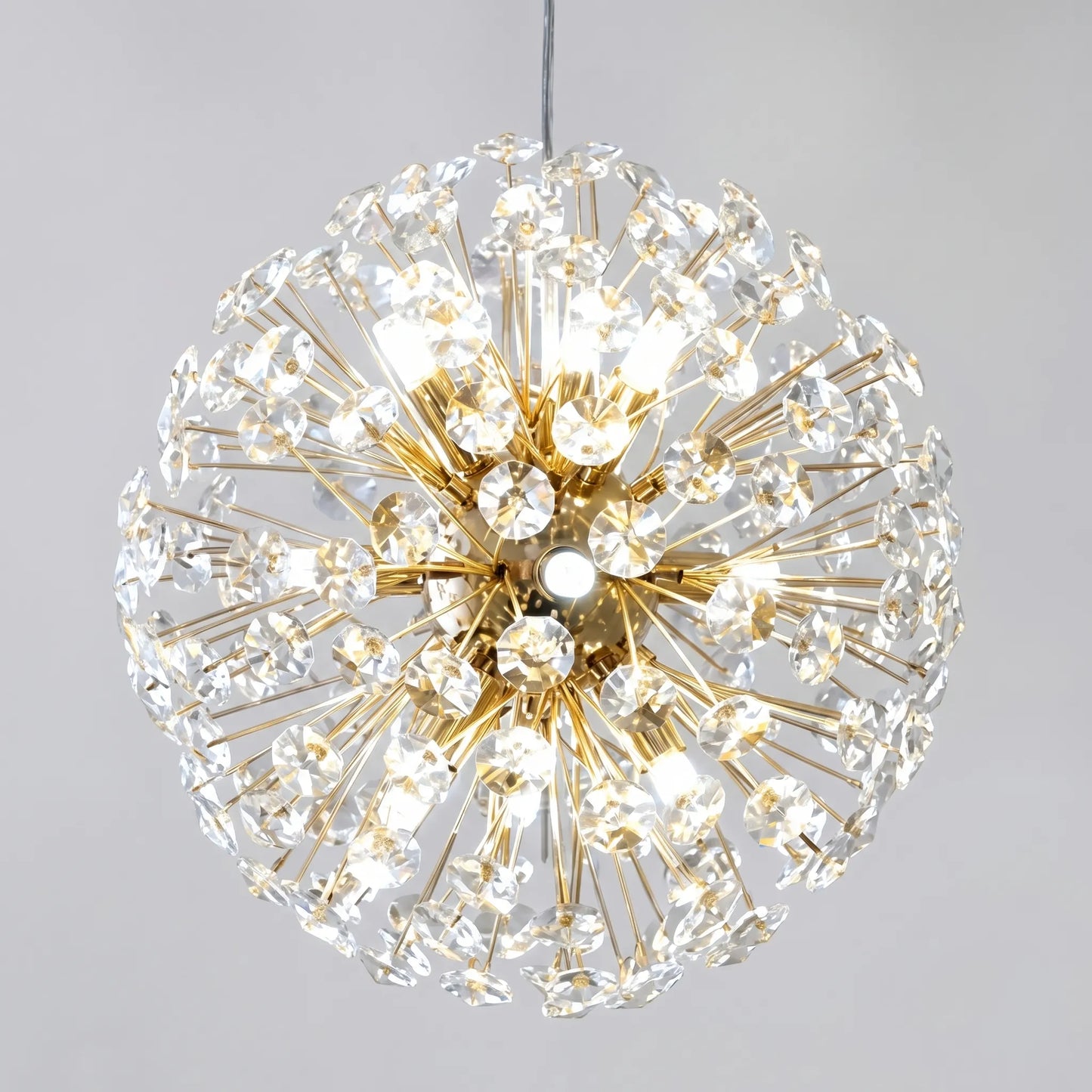Spherical Crystal Pendant Chandelier - Lumivara