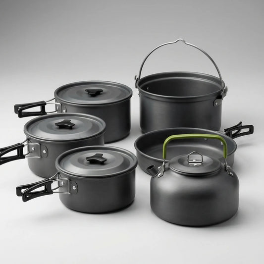 Stapelbares Outdoor-Kochset - Campouri