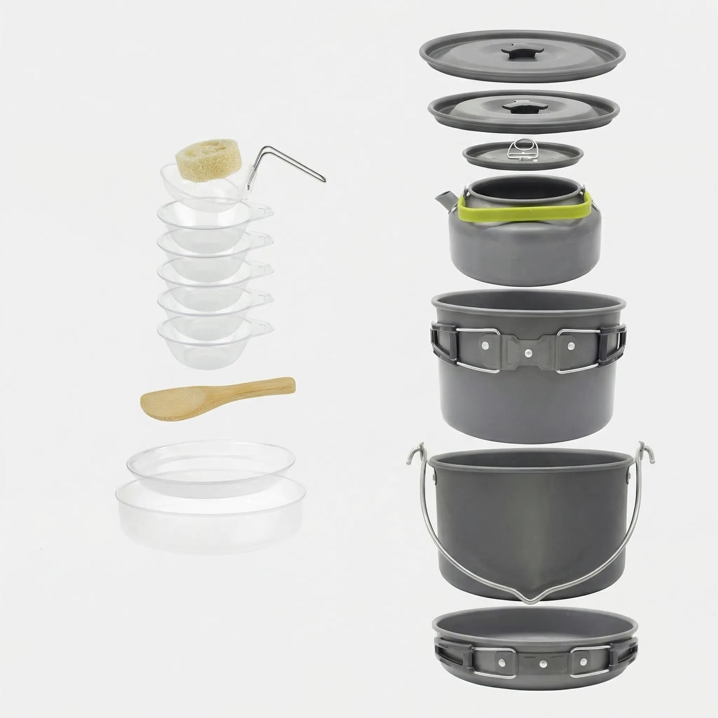 Stapelbares Outdoor-Kochset - Campouri