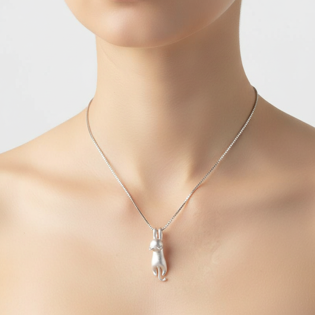 Sterling Silber Kette - WhiskerDazzle