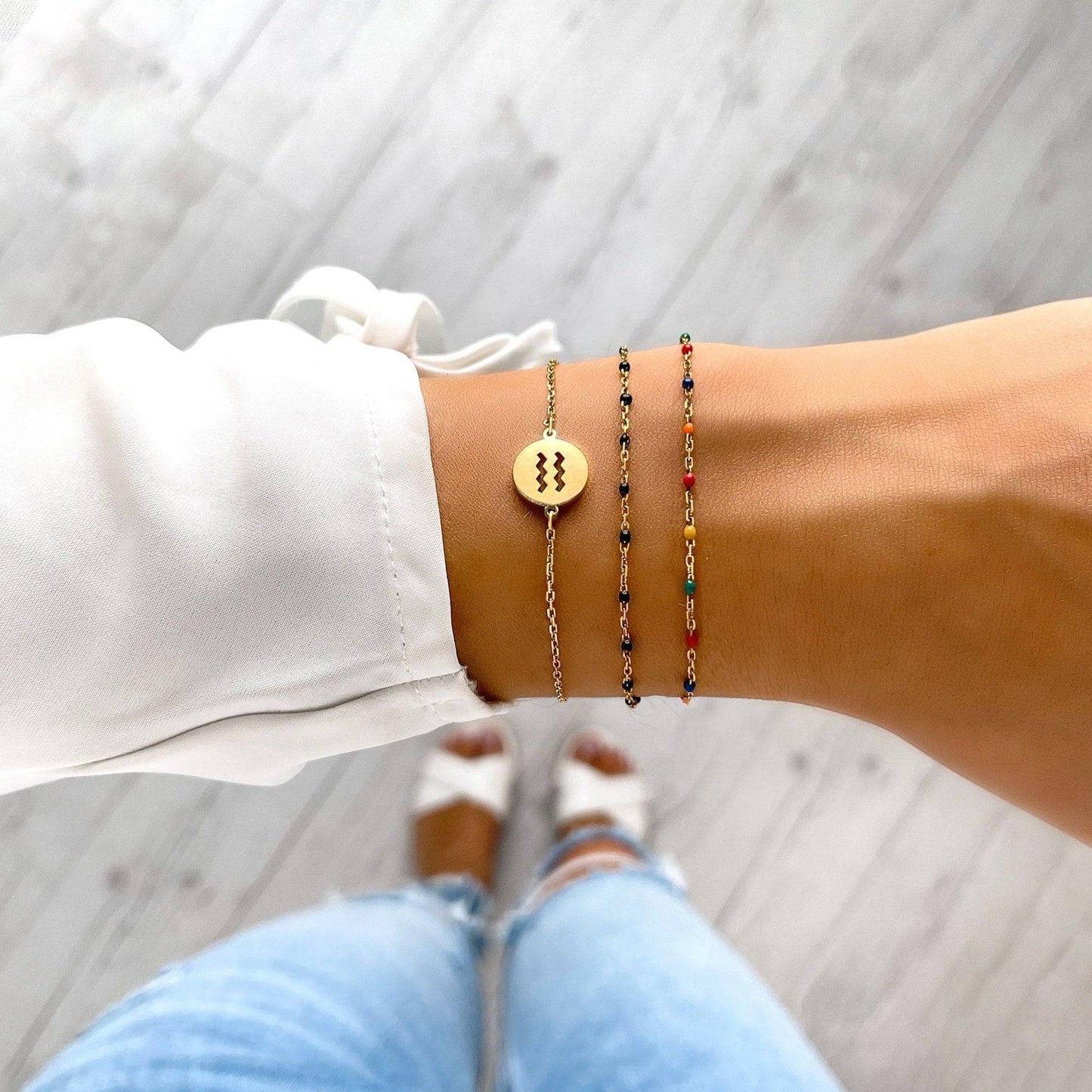 Sterlingsilber-Armband - ZodiacBracelet