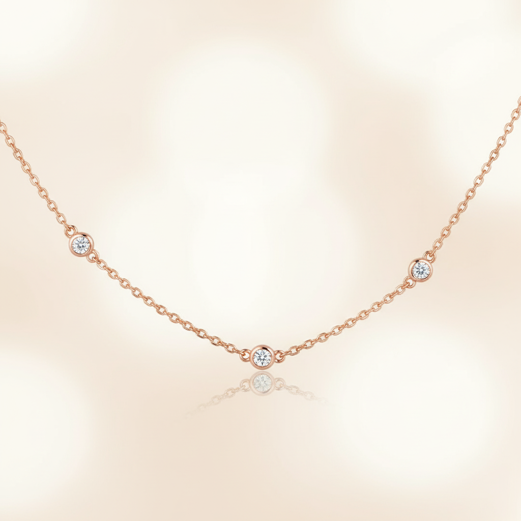 Sterlingsilber Kette - ElaraNecklace