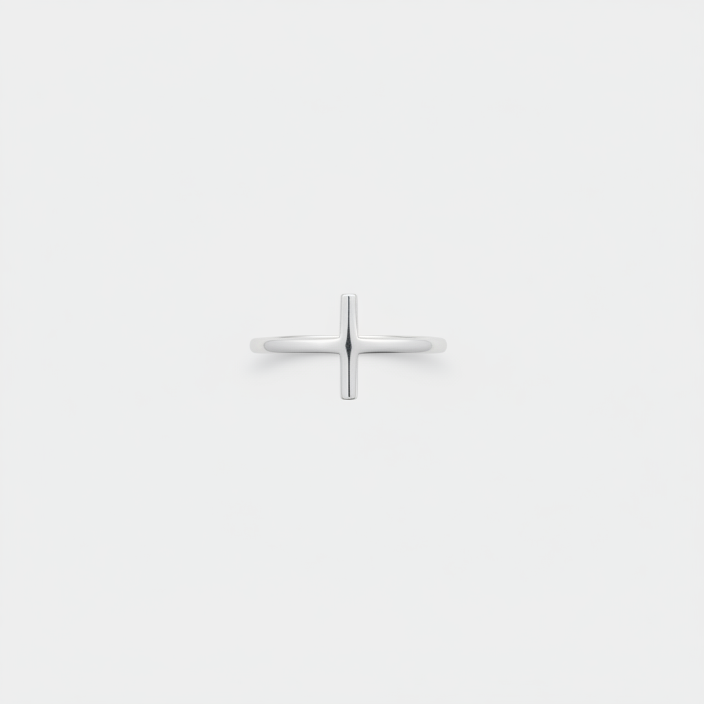Sterlingsilber Ring - CrossRing