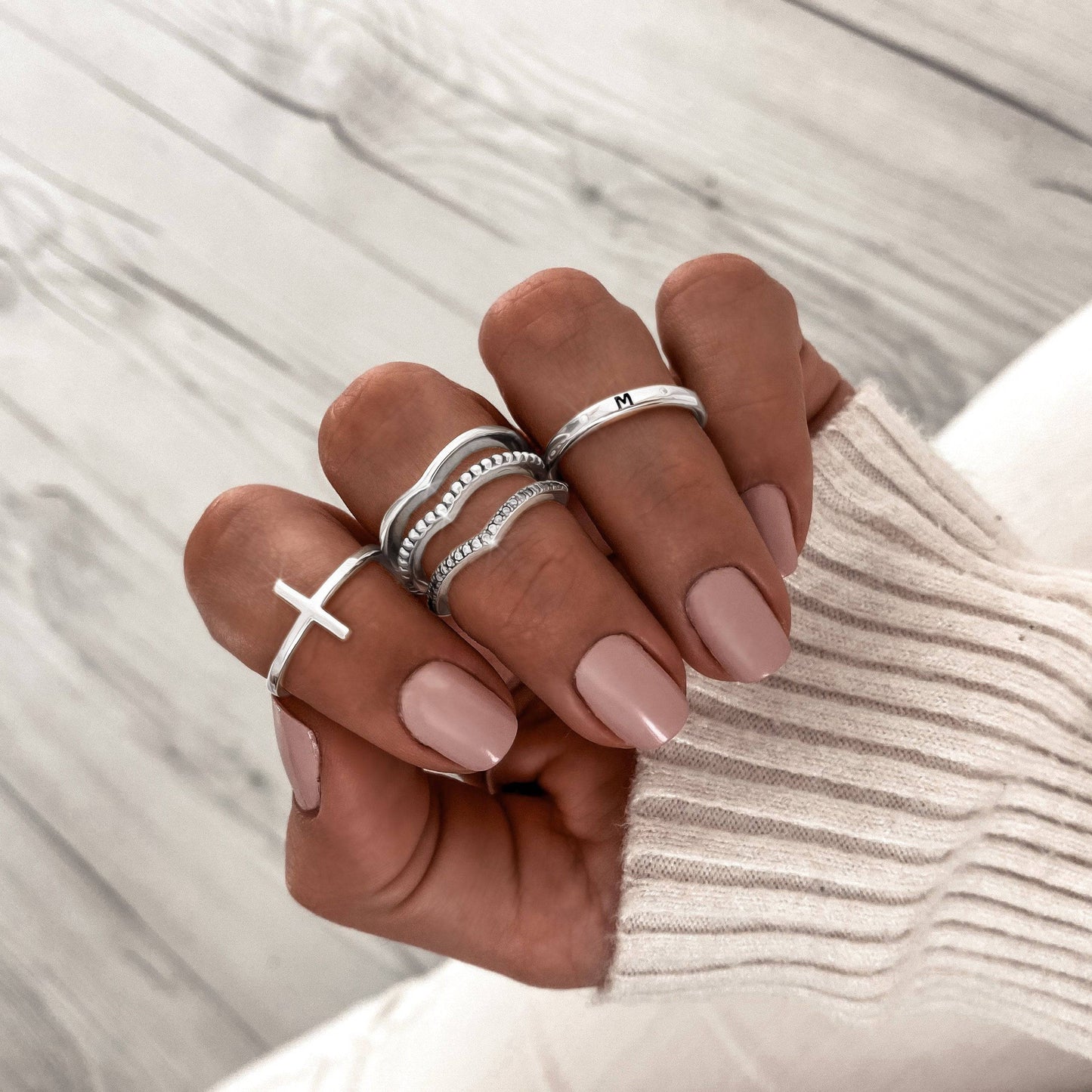 Sterlingsilber Ring - CrossRing