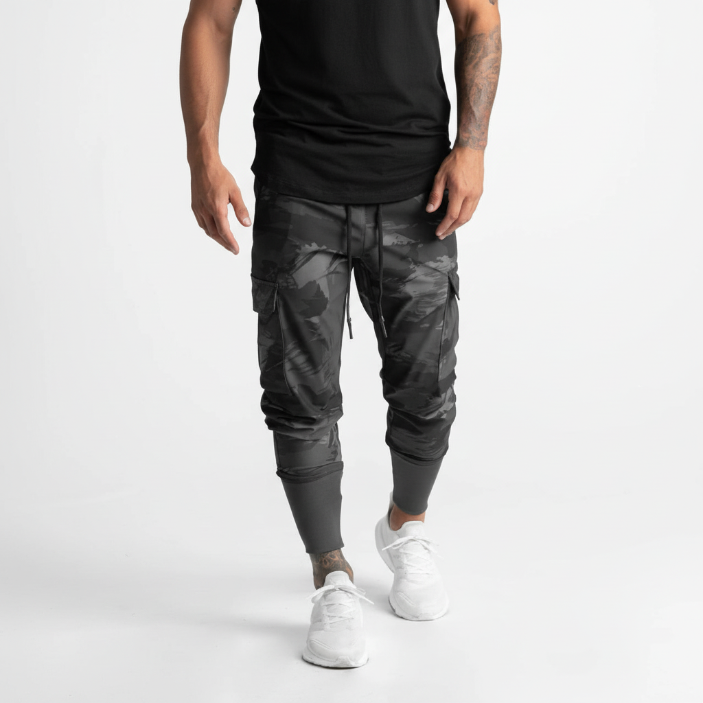 Stretchstoff Joggerhose Mit Taschen - Francis