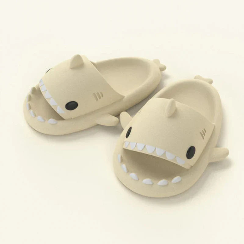 Unisex leichte Sommer-Pantoletten mit Hai-Design – FinSteps