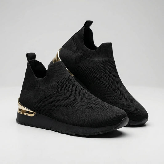 Supportive Knit Sock-Style Sneaker - Hazel