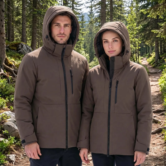 Thermo-Windbreaker Mit Kapuze - Wyndrix