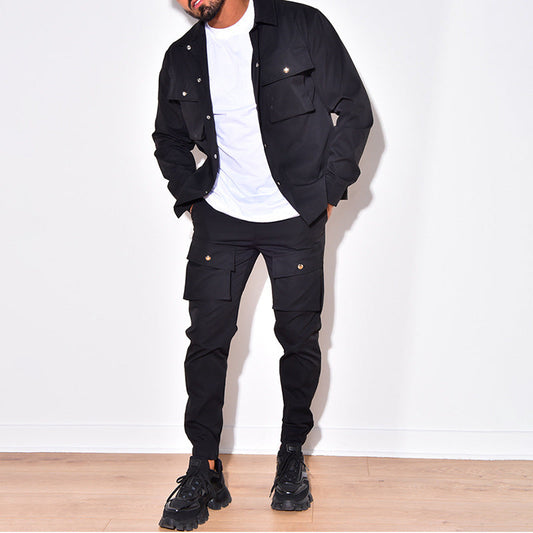 Two-Piece Cargo Set For Men - Freddie
