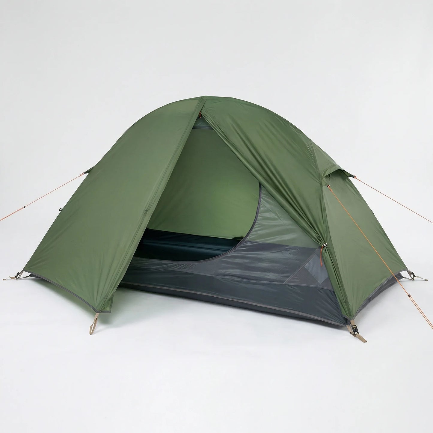 Ultraleichtes Doppelwandiges Kuppelzelt Für Eine Person - Bivourac