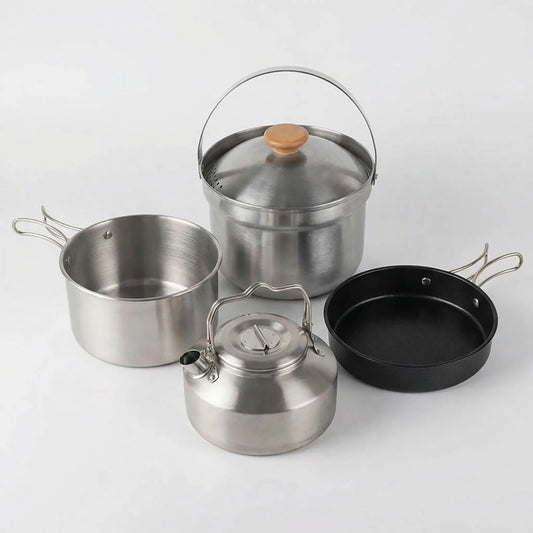 Umfangreiches Camping-Kochset - Campkit