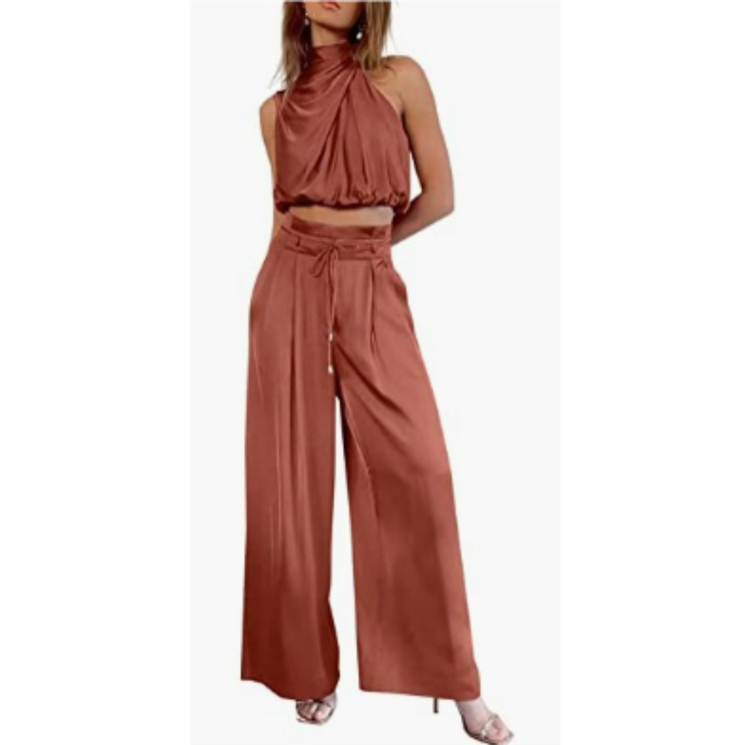 Sommer-Jumpsuit für Damen mit lockerem Schnitt – Salena