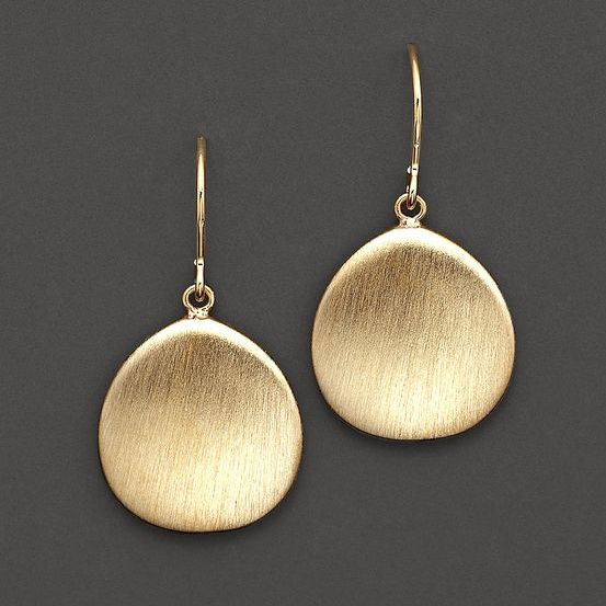 Vergoldete Silberohrringe - SiennaEarrings