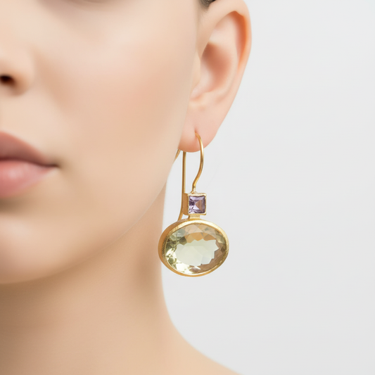 Vergoldetes Silbermaterial - CrystalGlow