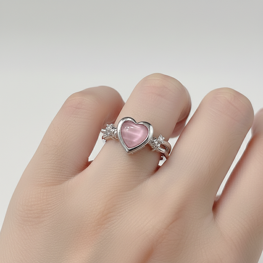 Verstellbarer Herzring - HeartJewelry