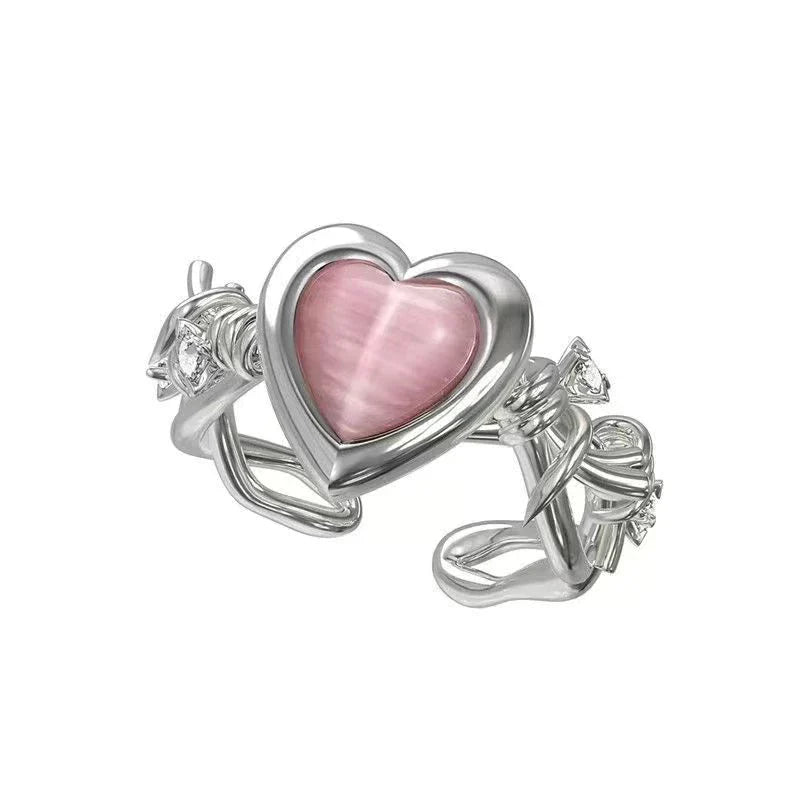 Verstellbarer Herzring - HeartJewelry