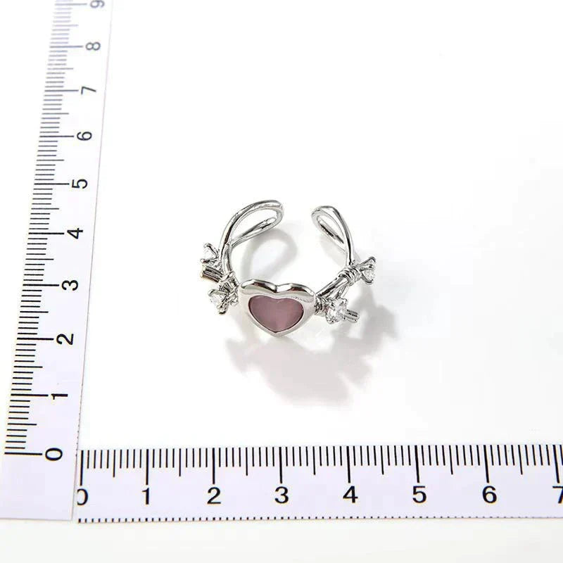 Verstellbarer Herzring - HeartJewelry