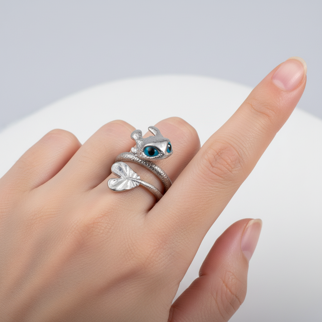 Verstellbarer Paar Ring - DragonHeart
