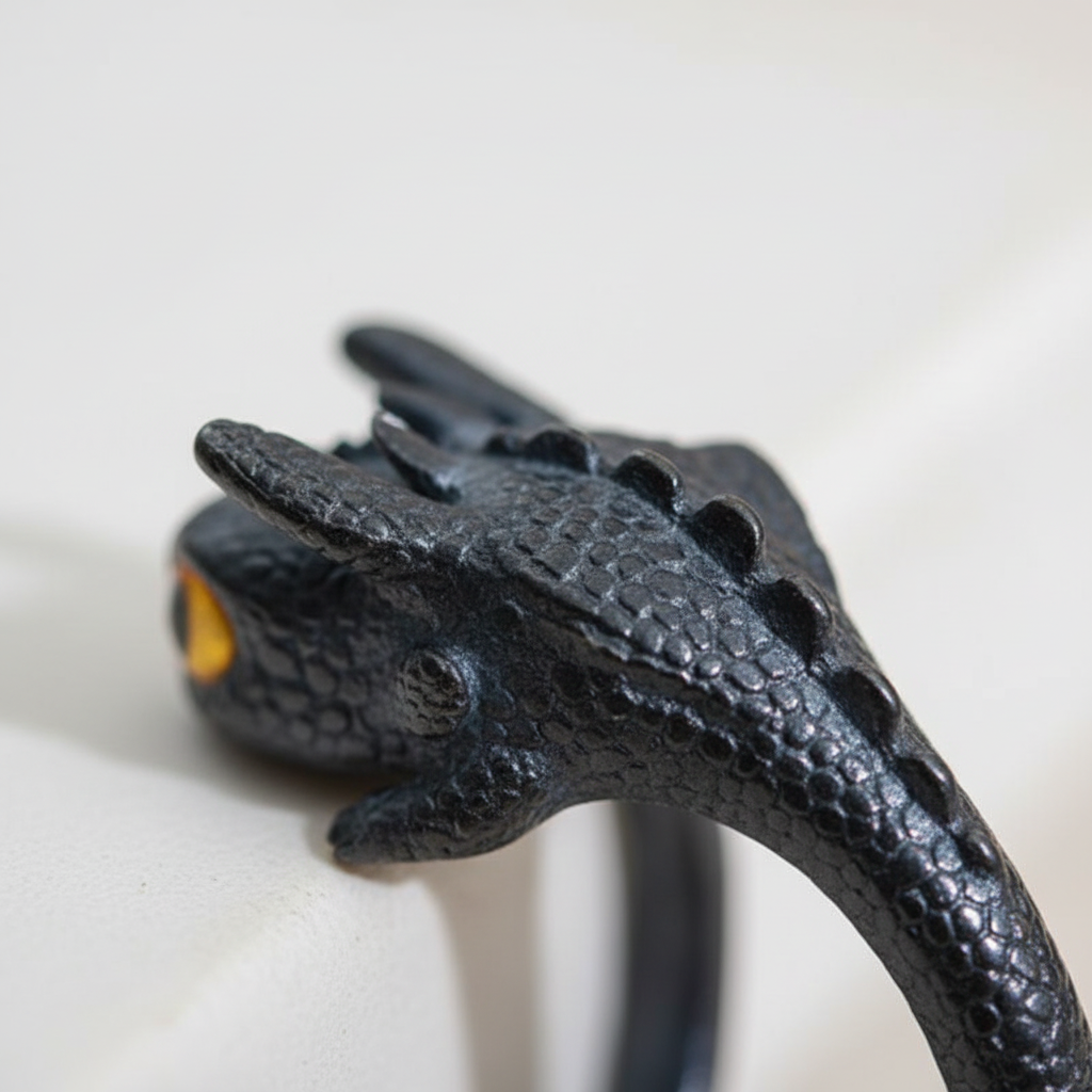 Verstellbarer Paar Ring - DragonHeart