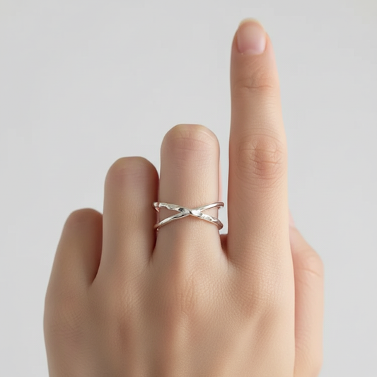 Verstellbarer Ring - DoubleLine