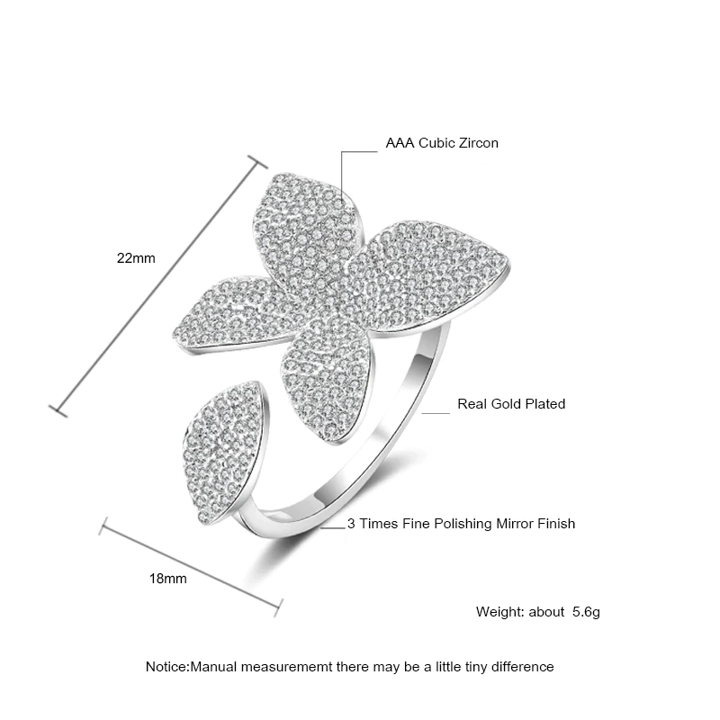 Verstellbarer Ring - PetalMagic