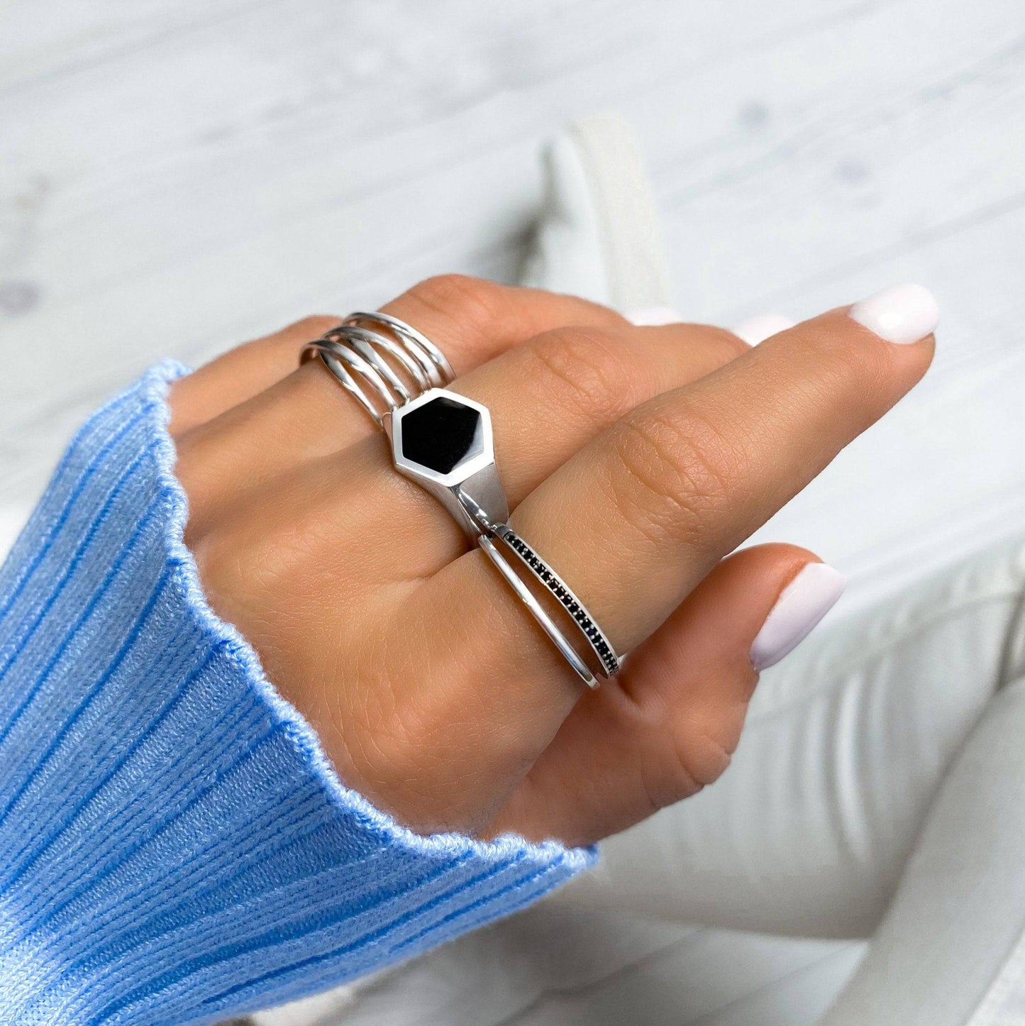 Verstellbarer Silberschmuck - BranchGlow