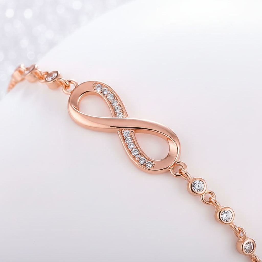 Verstellbares Infinity-Armband - EndlessElegance