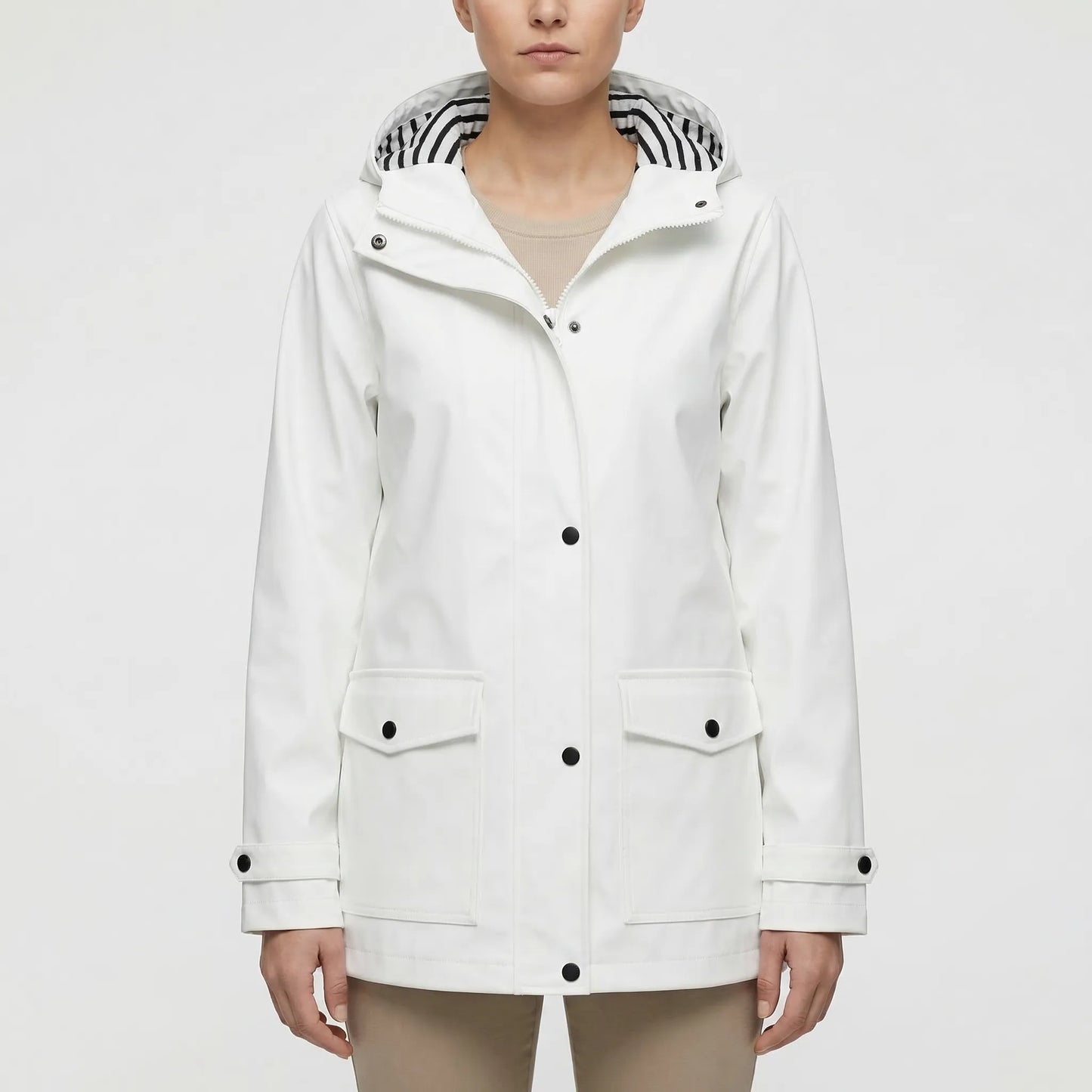 Wasserabweisende Outdoor-Jacke Mit Kapuze - Raelwick