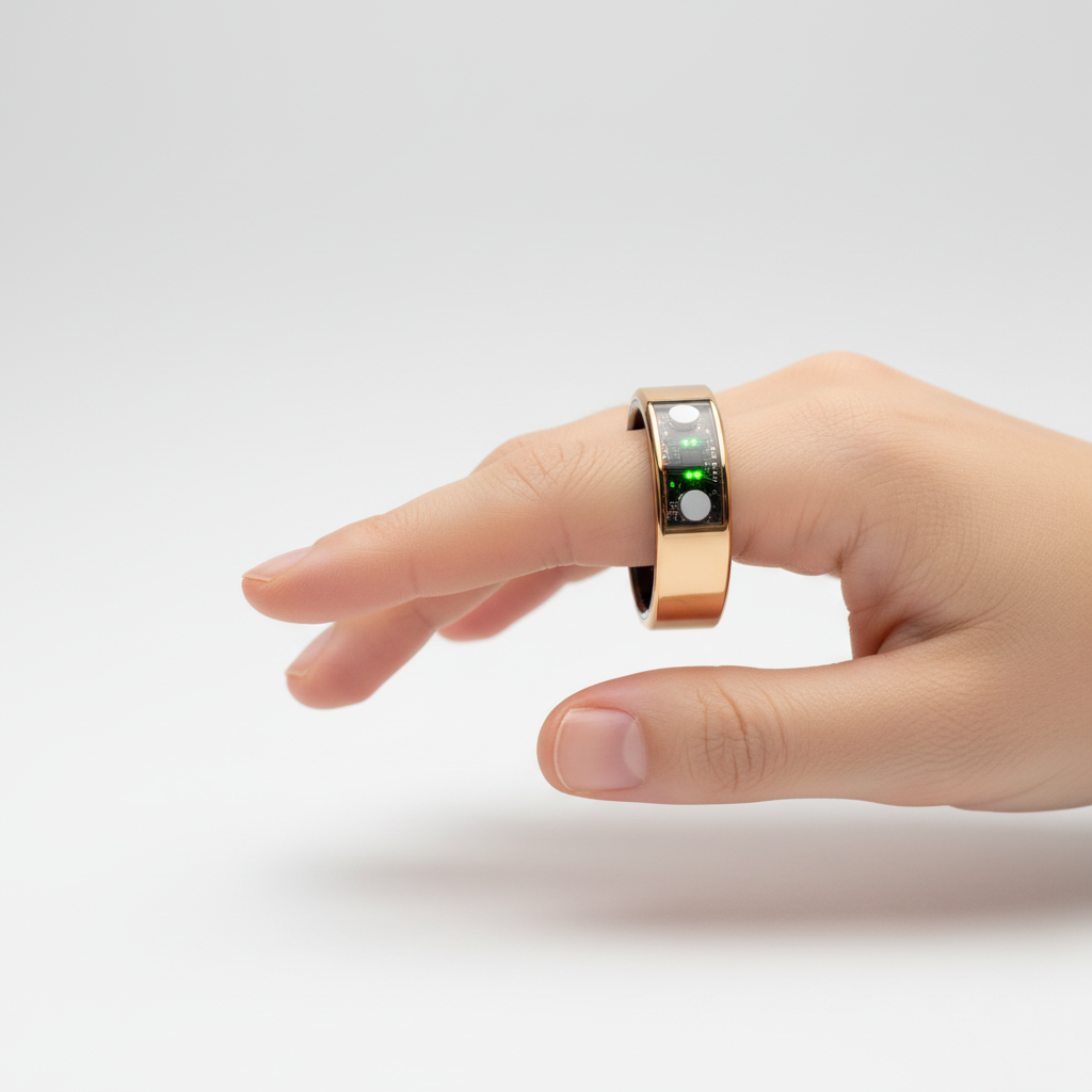 Wearable Fitness Tracker - HealthRing