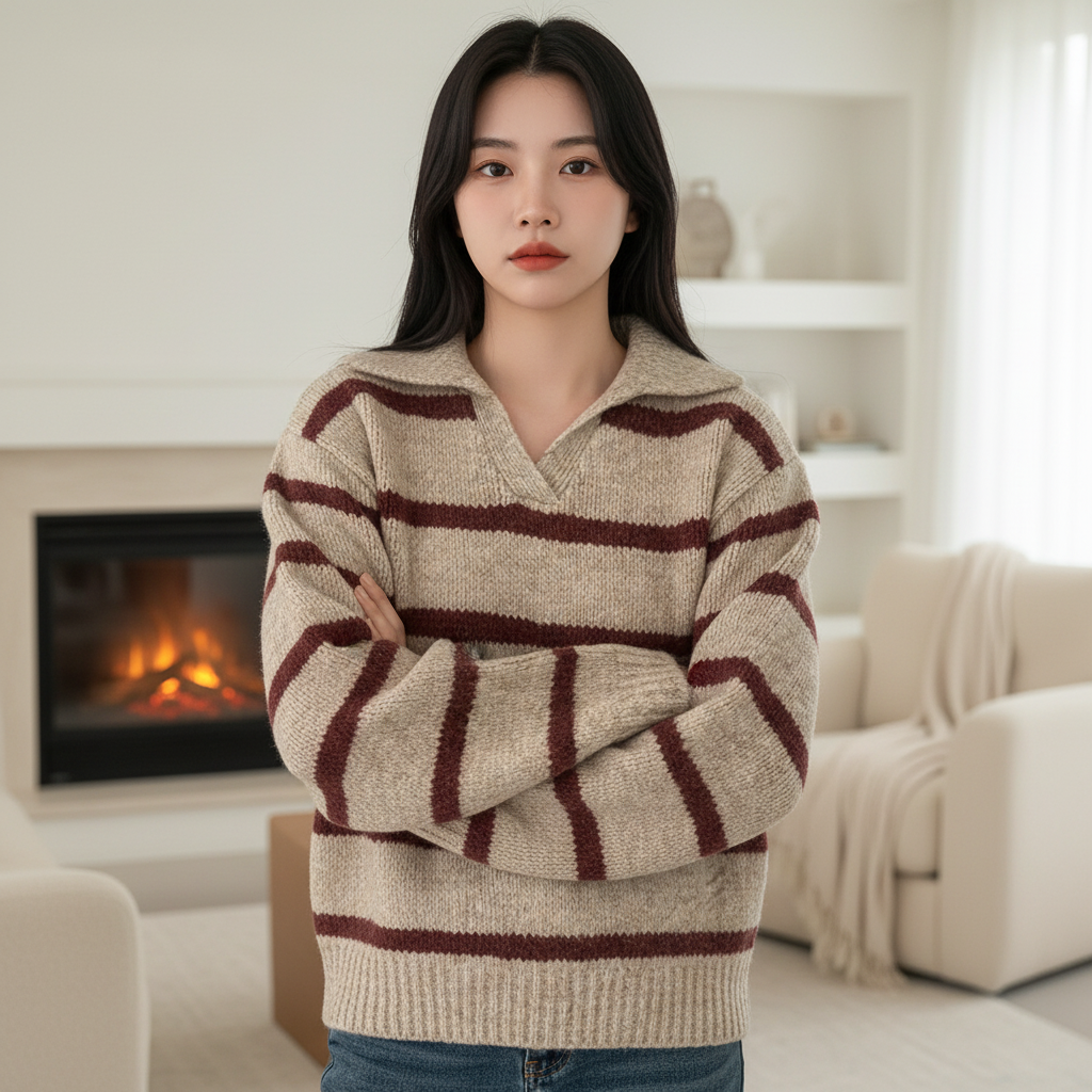 Weicher Strickpullover - Susanne