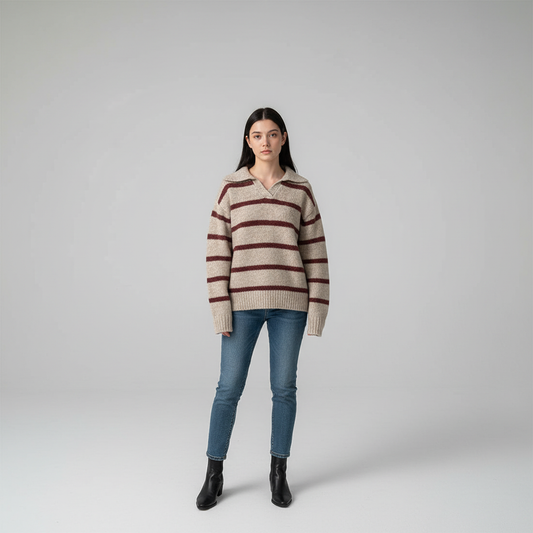 Weicher Strickpullover - Susanne