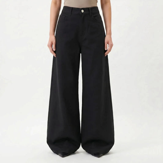 Wide Leg Jeans Damen High Waist - Jeannie