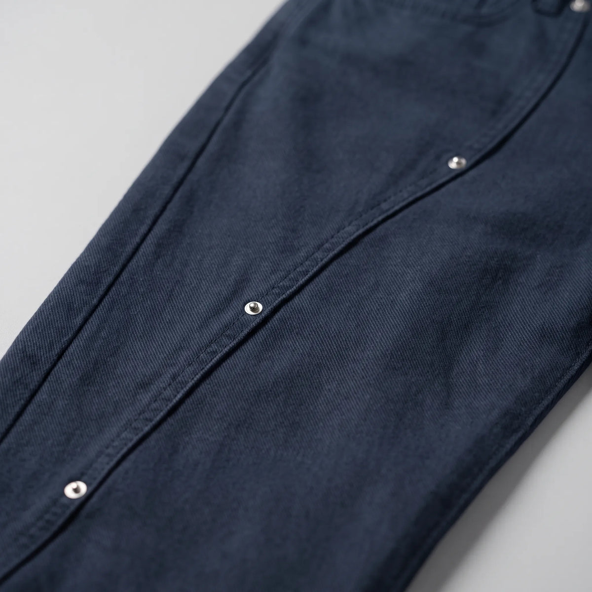 Wide Leg Jeans Mit Nieten - Victoria