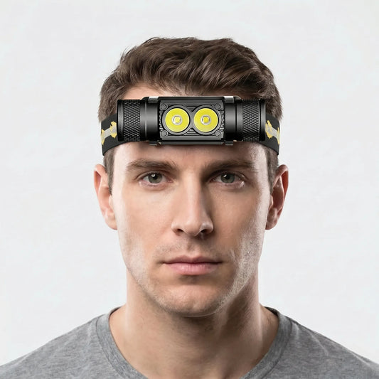 Wiederaufladbare LED-Stirnlampe - Torchlux
