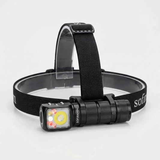 Wiederaufladbare LED-Stirnlampe Mit Magnetfuß - Luxtrek