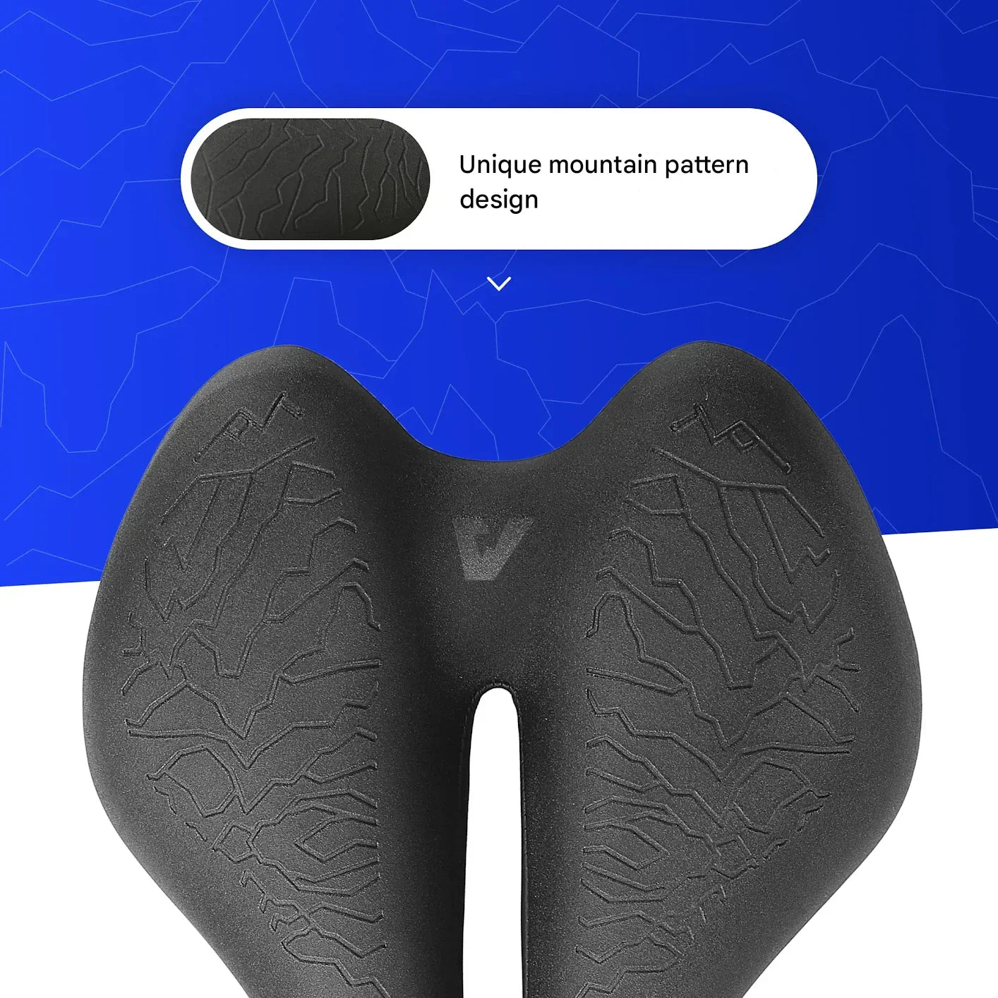 Ergonomisches Fahrrad-Sattel mit Memory Foam – SaddlePeak AirRide
