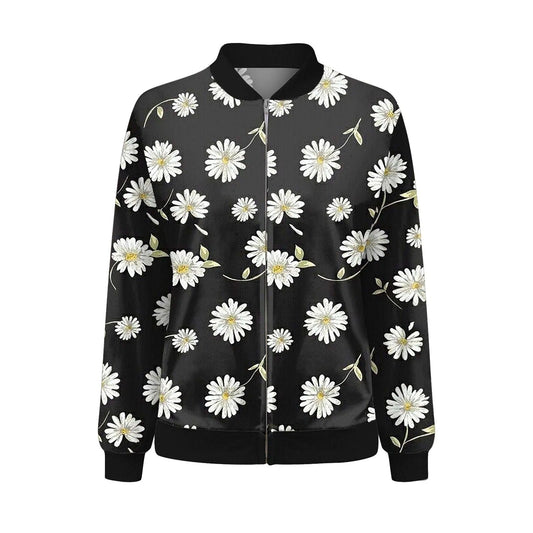 Damen-Sommermantel mit feinem Blumenmuster – Fiora