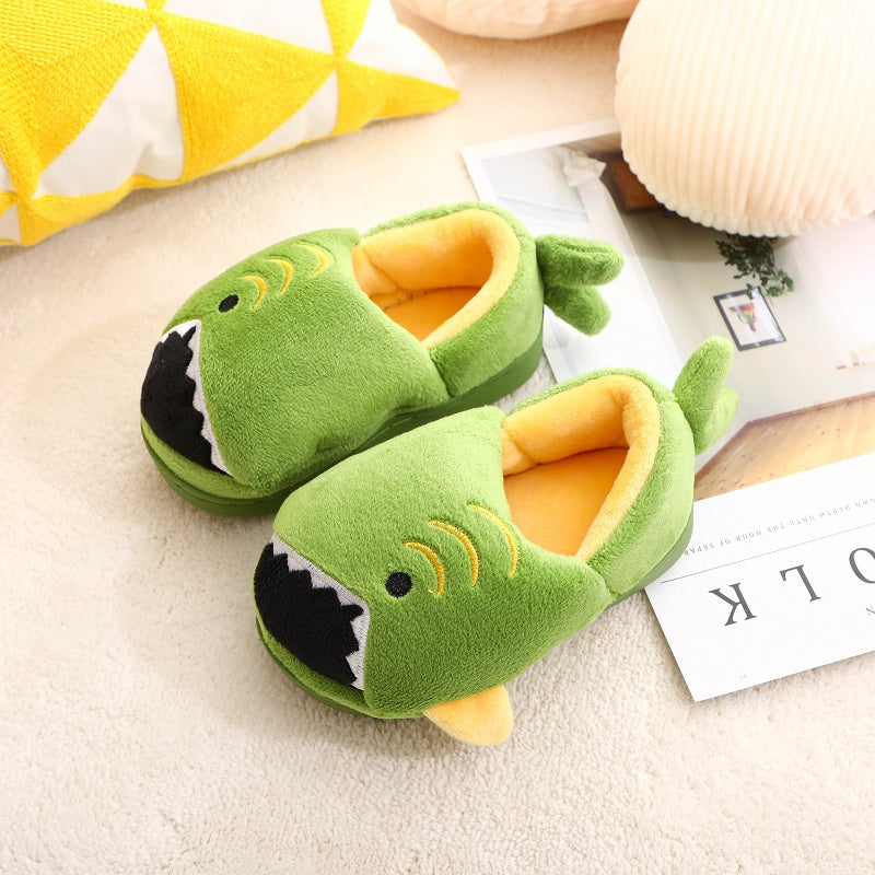 Winter-Dino Kuschelhausschuhe – Extra Weiche und Warme Hausschuhe für Kleinkinder