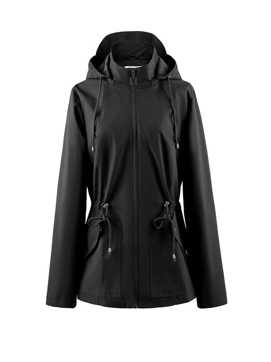 Damen Wasserdichte Jacke mit Kapuze – Iris