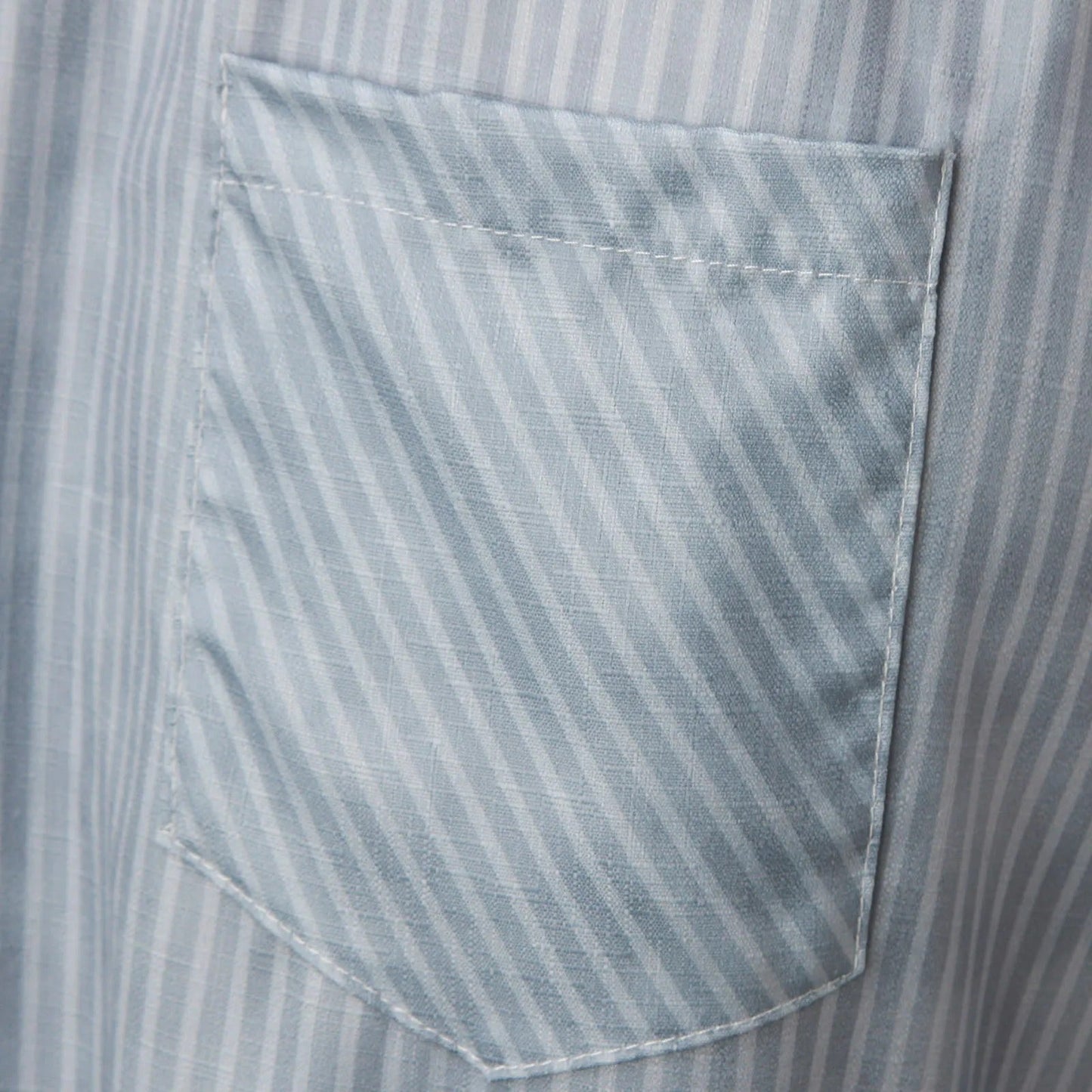Gestreifte Damen Hose | Zierknöpfen | Hohe Taille | Lockere Schnitt-Luzern Mode
