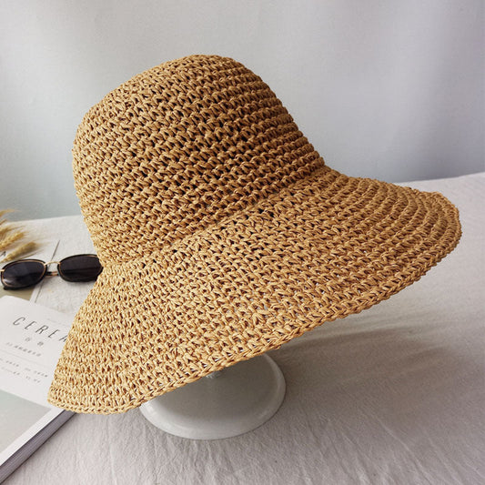 Retro Sommerhut Damen | Flaches Design | Leicht fallend | Lässig & Bequem-B-Luzern Mode