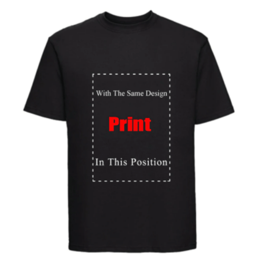 100 % Baumwolle | witziger Print | Unisex Passform | bequem | vorgewaschen | XS–5XL-Schwarz-XS-Luzern Mode