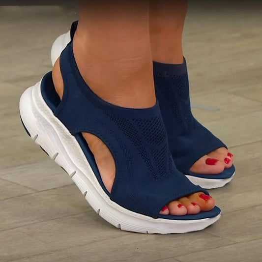 Mesh-Plateau-Sandalen für Damen – Nova