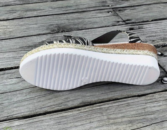 Damen Sandalen | Orthopädisch | Rutschfest | Offenes Design | Slip-On-Luzern Mode