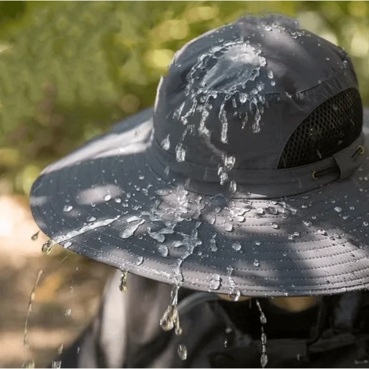 Sonnenhut mit Solarlüfter Herren | Outdoor Hut Sommer | Kühlung ohne Batterie-Luzern Mode