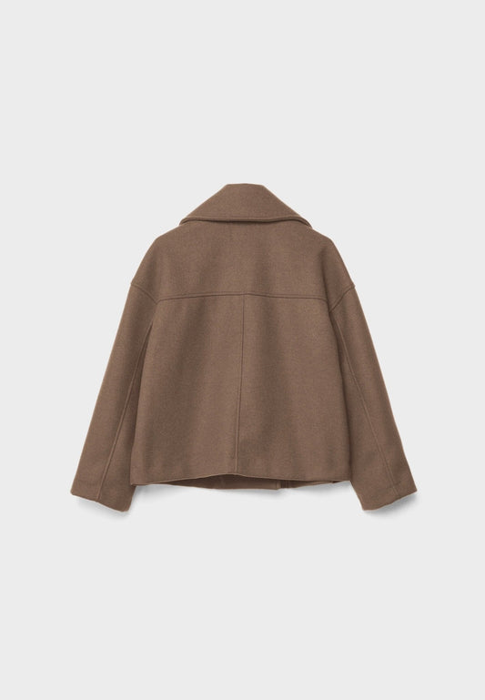 Herbstliche Kurzjacke im Doppelreiher-Stil – Clara